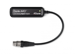 Dante AVIO Analog 1 Ch Input Adapter