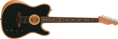 Fender Acoustasonic Player Tele BLK elektro-akustinė gitara