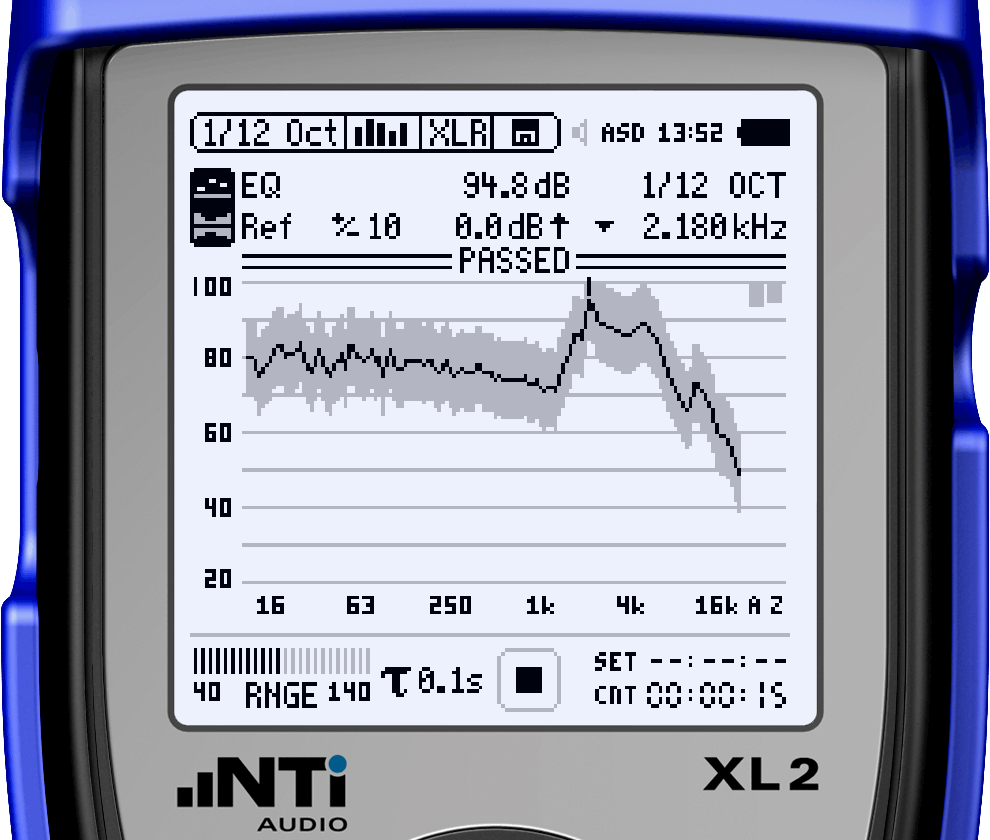 NTI XL2 Spectral Limits opcija