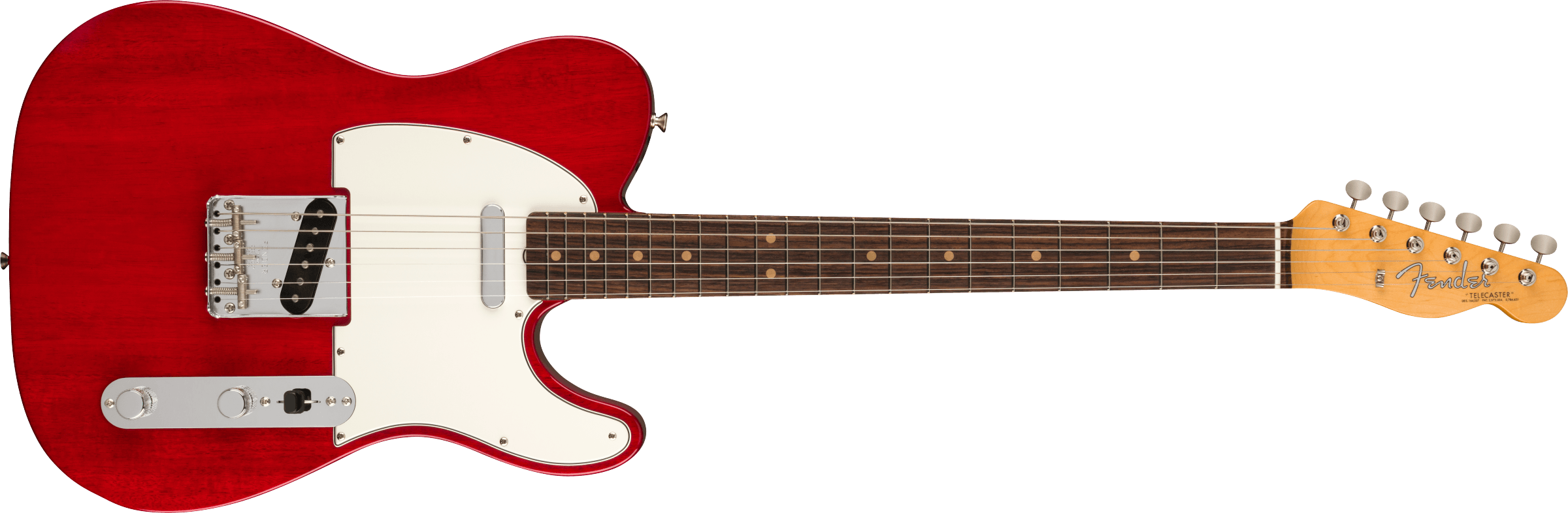 Fender American Vintage II 1963 Telecaster RW Crimson Red Transparent elektrinė gitara
