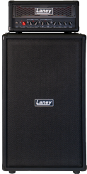 Laney Ironheart DUALRIG Dualtop 60-Watt 2-Channel Guitar Amp Head & IRF-CAB212 2x12